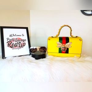 Brand new purse with cross over strap